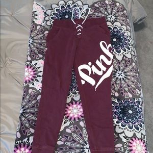 Pink joggers